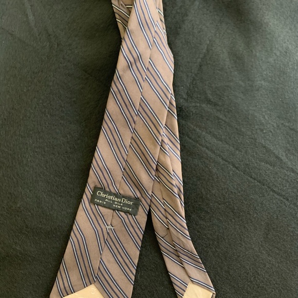 Christian Dior silk tie - Picture 4 of 4